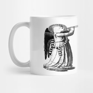 angels with wind instrument Mug